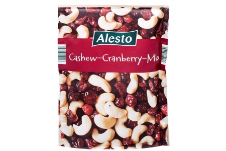 alesto cranberry cashew mix