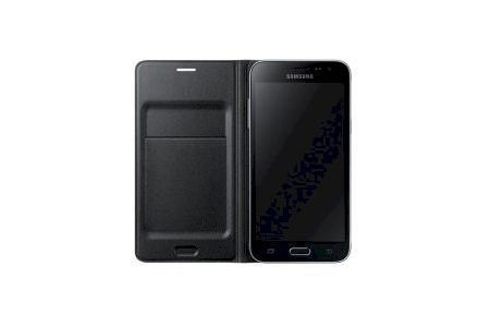 samsung flip wallet galaxy j3 zwart