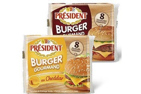 president hamburger kaasplakken