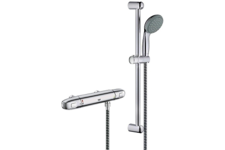 grohe grohtherm 1000 new comfortset met douchekraan