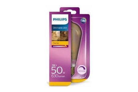 philips led lamp flame 50w e27