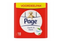 page zacht en sterk toiletpapier