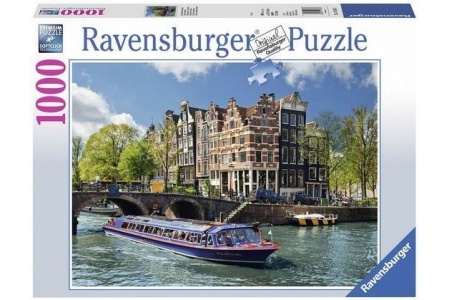 ravensburger puzzel rondvaart door amsterdam