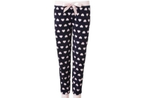 true spirit dames pyjamabroek hartjes