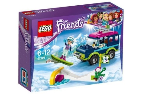 lego wintersport terreinwagen 41321