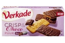 verkade crisp en choco puur koekjes