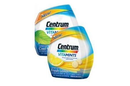 centrum vitamints cool mint of lemon 120 stuks