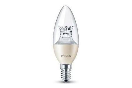 philips led lamp kaars 6w e14 kleine fitting