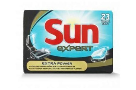 sun expert extra power vaastwastabletten 23 stuks