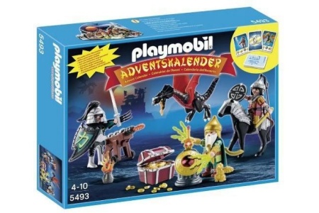 playmobil 5493 adventskalender strijd om de drakenschat