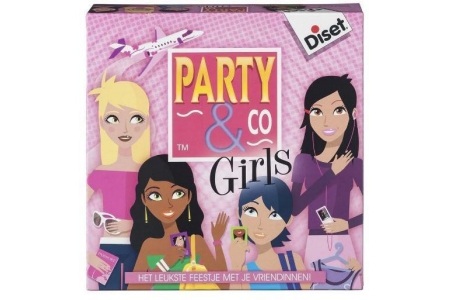 diset party en go girls bordspel