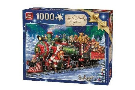 puzzel santa polar express