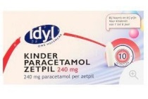 idyl paracetamol zetpil kinderen