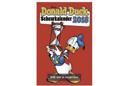 donald duck scheurkalender 2018