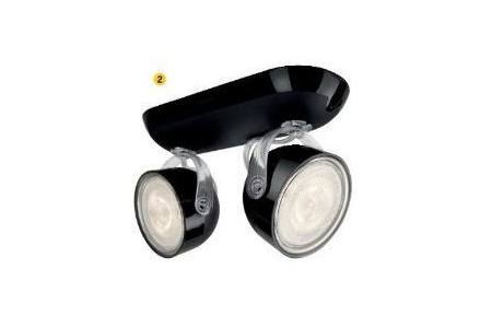 philips led spots dyna 2x3 watt