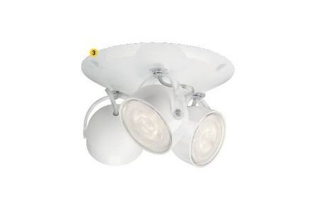 philips led spots dyna 3x3 watt