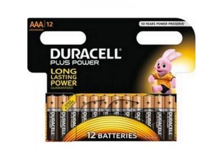 duracell plus power 12 stuks