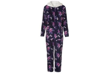 true spirit dames onesie met bloemenprint