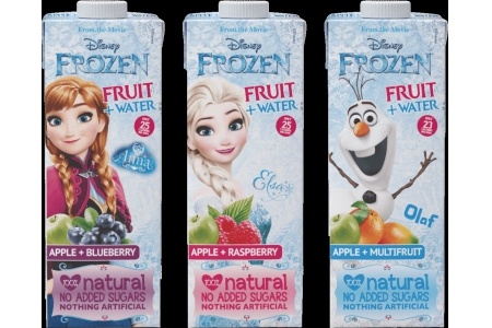 disney frozen fruit water