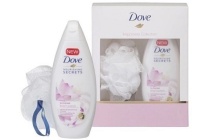 dove geschenkset happiness glowing lotus