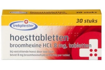 trekpleister 8 mg hoesttabletten