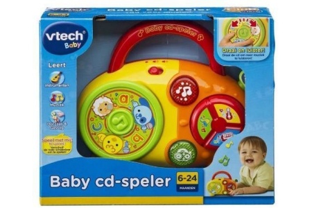 v tech baby cd speler