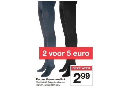 dames thermo maillot