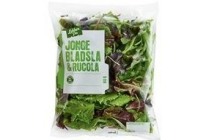 deen jonge bladsla en rucola