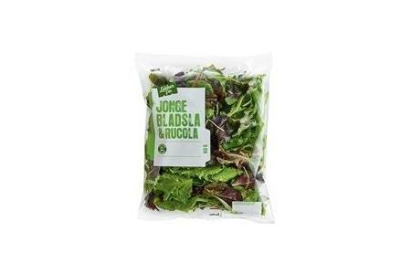 deen jonge bladsla en rucola