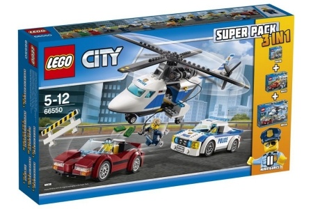 lego city politie value pack 66550