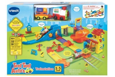 vtech toet toet auto s treinstation