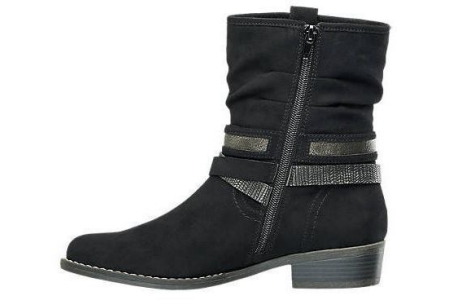 zwarte western boot sierbandjes