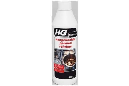 hg aangekoekte pannenreiniger