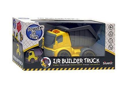 r c silverlit builder truck