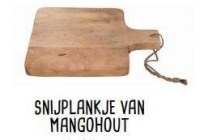 snijplankje van mangohout