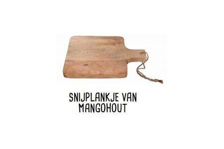 snijplankje van mangohout