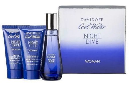 davidoff cool water night dive woman geschenkset