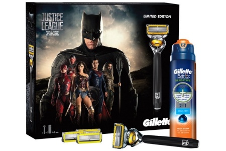 gillette fusion proglide justice league