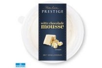prestige witte chocolademousse