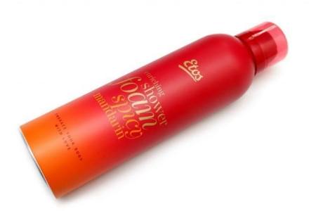 etos limited edition enriching shower foam spicy mandarin