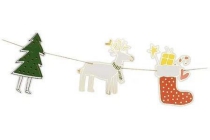 slinger met kerstfiguurtjes