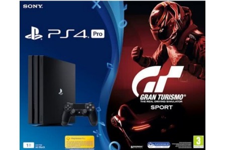 sony playstation 4 pro gran turismo sport console 1tb ps4 zwart