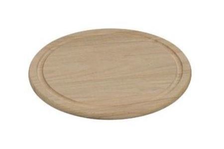 snijplank rond hout 25 cm