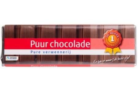 1 de beste chocoladereep puur