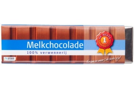 1 de beste chocoladereep melk