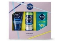 nivea men refresh