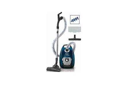 bosch bgl8508 in genius properformance stofzuiger met zak blauw