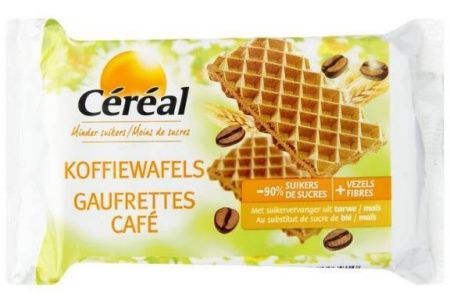 cereal suikervrije koffiewafels