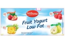 milbona fruit yoghurt low fat
