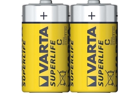 varta superlife batterijen c